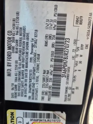 2018 Ford Fusion