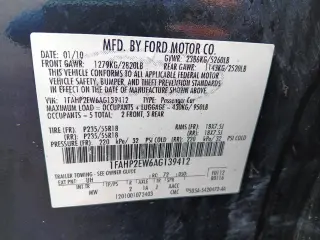 2010 Ford Taurus