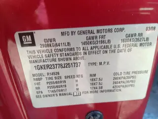 2008 GMC Acadia