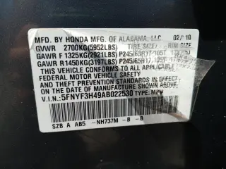 2010 Honda Pilot