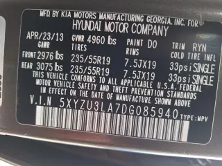 2013 Hyundai Santa Fe 2.0T