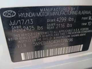 2013 Hyundai Sonata GLS