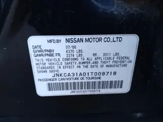 2001 Infiniti I30