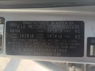 2006 Kia Rio5