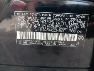 2008 Lexus ES 350