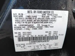 2009 Lincoln MKS