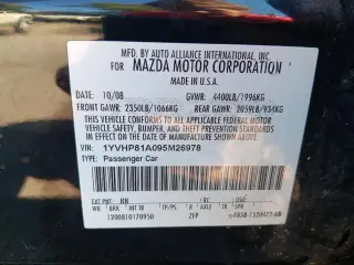 2009 Mazda MAZDA6