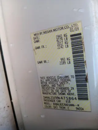 2009 Nissan Altima