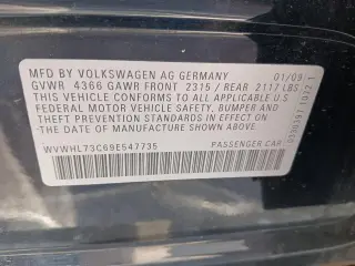 2009 Volkswagen CC