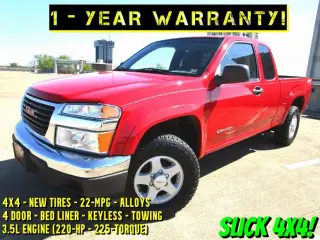 2004 GMC CANYON EXTENDED CAB