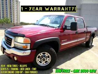 2004 GMC SIERRA 2500 HD CREW CAB