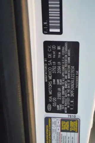 2020 Kia Forte