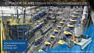 SOPLADOR CELDAS DE FLOTACION