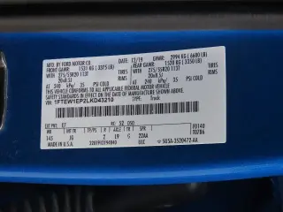 Ford F-150 2020 4x4 XL 4dr SuperCrew 5.5 ft. SB