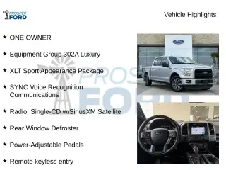 Ford F-150 2016 4x2 King Ranch 4dr SuperCrew 5.5 ft. SB