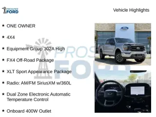 Ford F-150 2023 4x4 XL 4dr SuperCrew 5.5 ft. SB