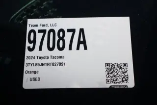 Toyota Tacoma 2024 4x4 SR5 4dr Double Cab 5.0 ft SB