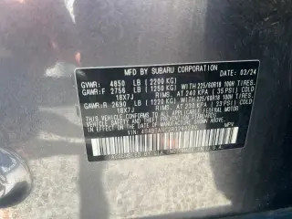 Subaru Outback 2024 AWD Limited 4dr Crossover
