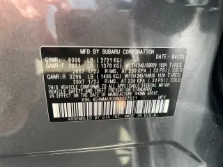 Subaru Ascent 2022 AWD Touring 4dr SUV