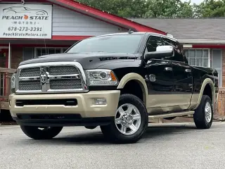 Ram 2500 2013 4x4 Laramie Longhorn 4dr Crew Cab 6.3 ft. SB Pickup