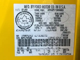 Ford Escape 2003 XLS Popular 4WD 4dr SUV