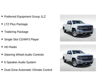 Chevrolet Silverado 1500 2018 4x2 LTZ 4dr Double Cab 6.5 ft. SB