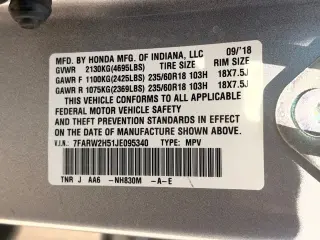 2018 Honda CR-V