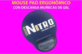 MOUSE PAD CON DESCANSA MUÑECAS