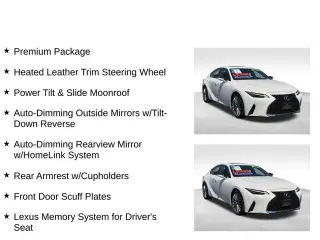 Lexus IS 300 2023 4dr Sedan