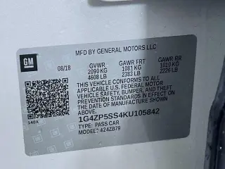 Buick LaCrosse 2019 Essence 4dr Sedan