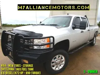 2011 CHEVROLET SILVERADO 2500 HD CREW CAB