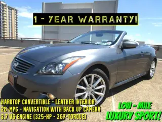 2012 INFINITI G