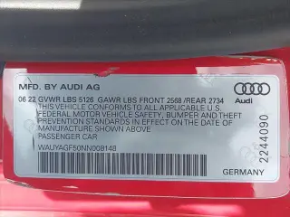 Audi A5 2022 AWD quattro Prestige 45 TFSI 2dr Convertible