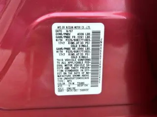 Nissan Rogue 2008 S Crossover 4dr
