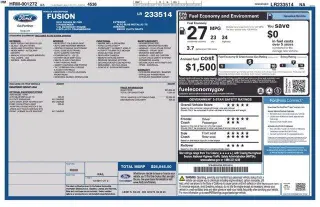 Ford Fusion 2020 SE 4dr Sedan