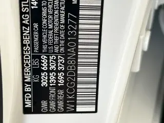Mercedes-Benz EQS 2022 EQS 450+ 4dr Sedan