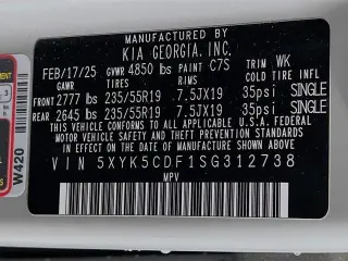 Kia Sportage 2025 AWD SX-Prestige 4dr SUV