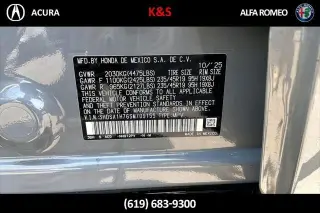 Acura ADX 2025 4dr Crossover w/A-SPEC and Advance Package