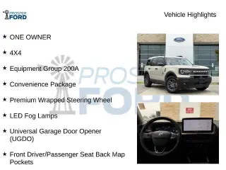 Ford Bronco Sport 2025 AWD Big Bend 4dr SUV