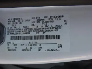 Ford Escape 2020 SE 4dr SUV