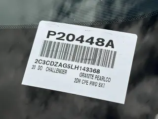 Dodge Challenger 2020 SXT 2dr Coupe