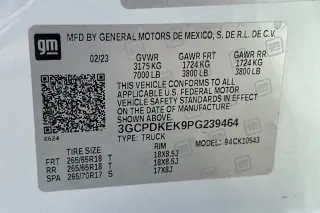 Chevrolet Silverado 1500 2023 4x4 LT 4dr Crew Cab 5.8 ft. SB w/2FL