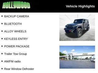 Jeep Wrangler Unlimited 2016 4x4 Sport S 4dr SUV