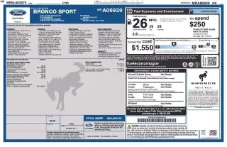 Ford Bronco Sport 2021 AWD Outer Banks 4dr SUV