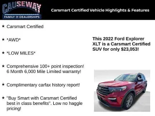 Ford Explorer 2022 AWD XLT 4dr SUV