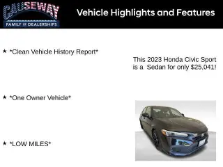 Honda Civic 2023 Sport 4dr Sedan