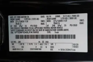 Ford F-150 2020 4x4 XL 4dr SuperCrew 5.5 ft. SB