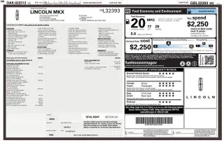 Lincoln MKX 2016 Reserve 4dr SUV