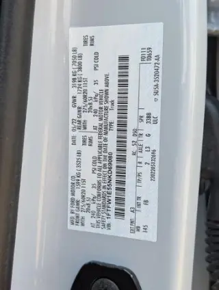 Ford F-150 2022 4x4 XL 4dr SuperCrew 5.5 ft. SB