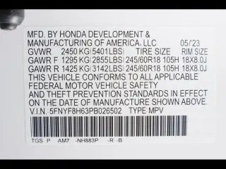 Honda Passport 2023 AWD TrailSport 4dr SUV